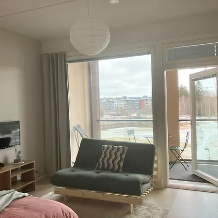 Apartamento Bright /w Large Balcony At Heart Of Henttaa